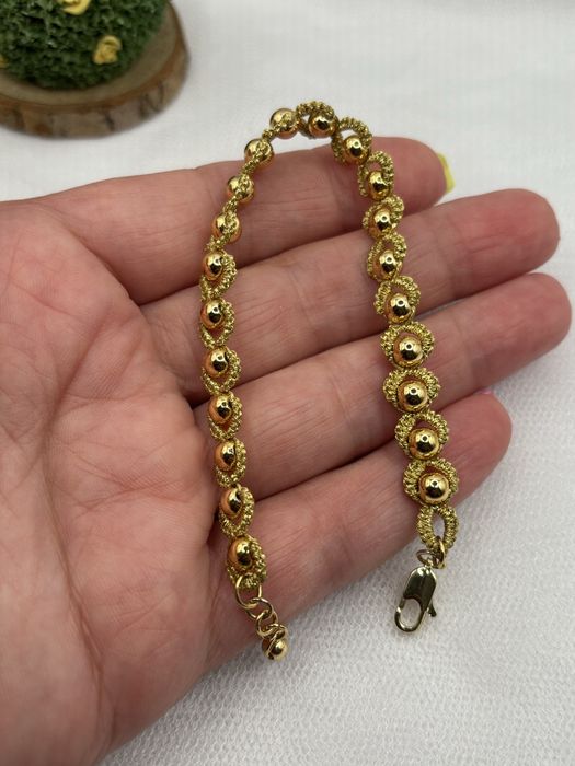 Гривна Фриволите Ръчна израбортка Позлатени мъниста Специални поводи