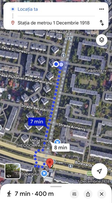Garsonieră lânga Metrou