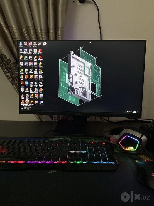 Komputer core i 3 holati yaxshi  nivida geForce GTX 1650 4 Gb
