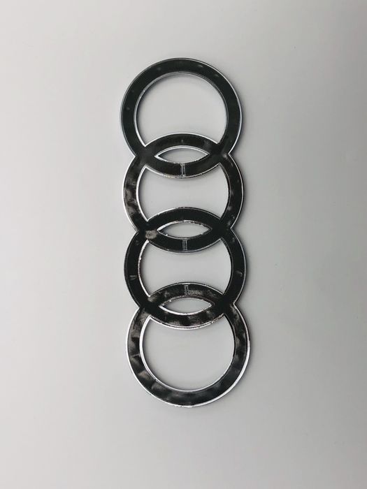 Emblema Audi spate 215 mm crom