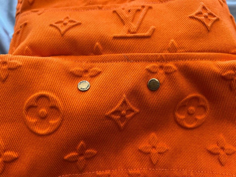 LV× Virgil Abloh Дънково Яке ( adidas, nike, boss, jordan )