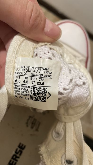 Converse 37 номер