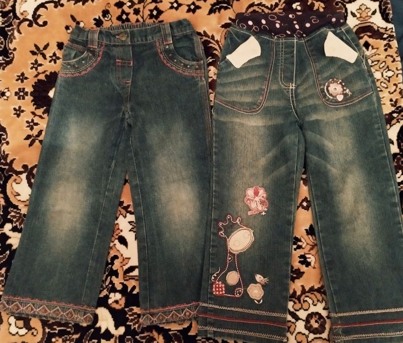 Продам джинсы на 4-5 лет