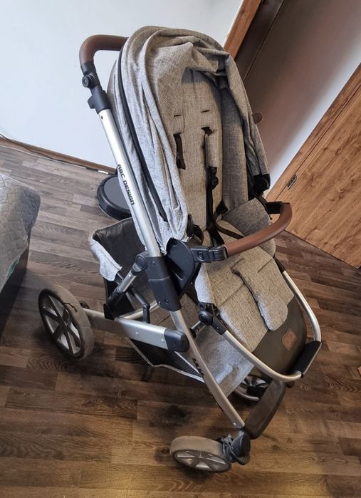 ABC Design Salsa 4 бебешка количка 2 в 1 - Graphite Grey