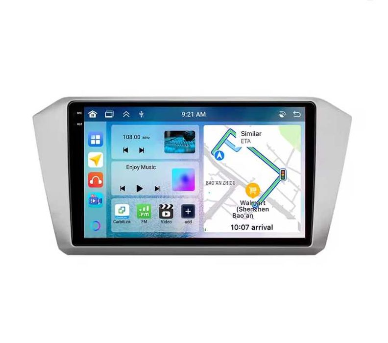 Navigatie Passat B8, 8CORE, 4+32, CarPlay MONTAJ INCLUS