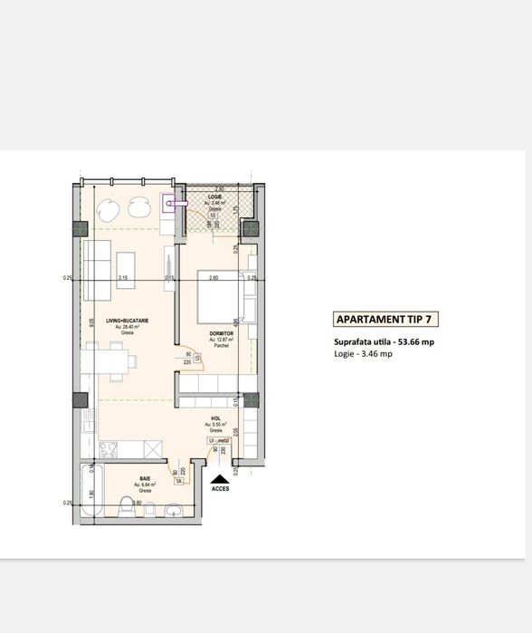 Apartamente 2 sau 3 camere! 1300€!