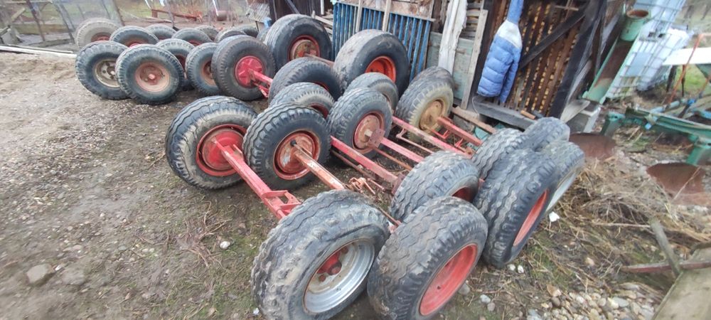 axa osie punte remorca cu roti