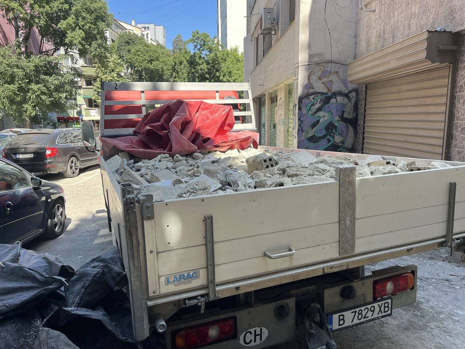 Извозване на строителни отпадъци