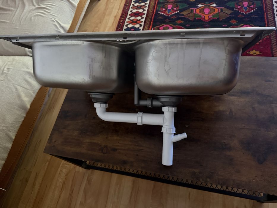 Chiuveta inox 2 cuve Franke