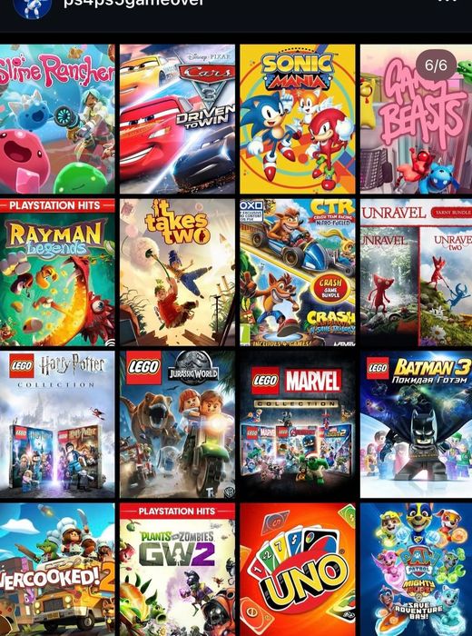 Продаю игры за полцены для пс 4/5