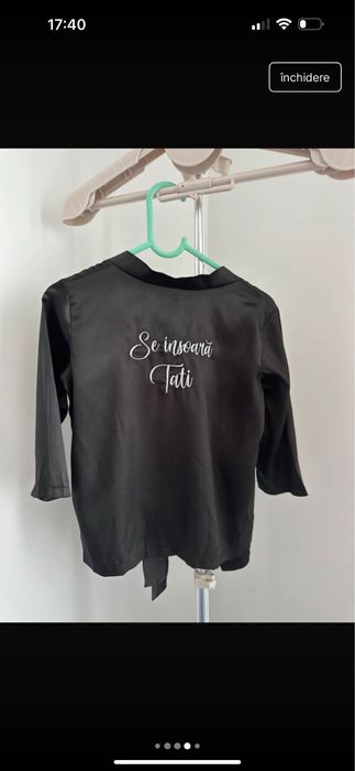 Halate bebe  pentru nunta marimea 86