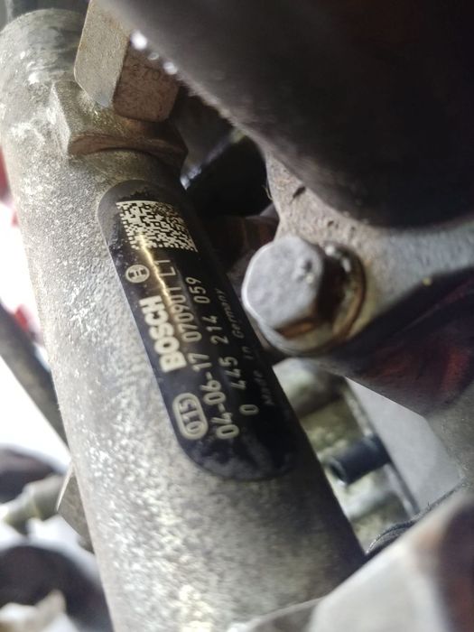 rampa injectoare  2.3 hpi f1ae0481b  iveco daily 3 euro 3  0445214059