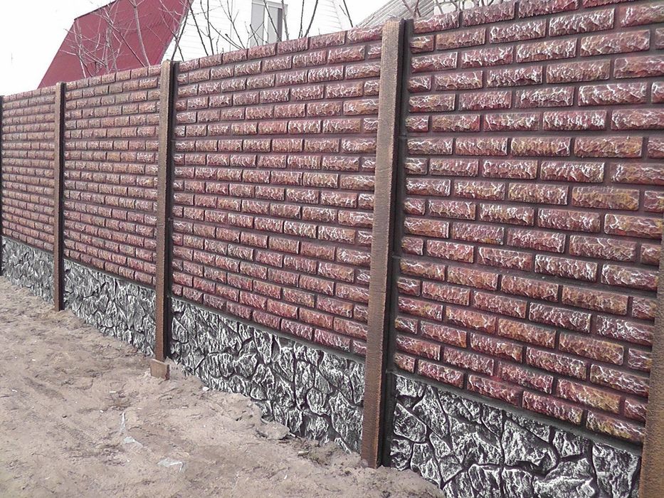 Евро Заборы, Бетонные