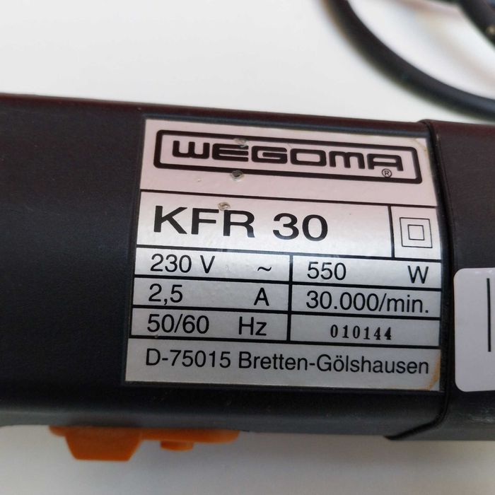 НАЙ ДОБРАТА ОФЕРТА Кантова оберфреза фреза WEGOMA KFR 30  машина