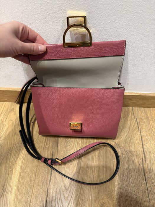 Vand COCCINELLE geanta crossbody piele Arlettis-culoare ROSE