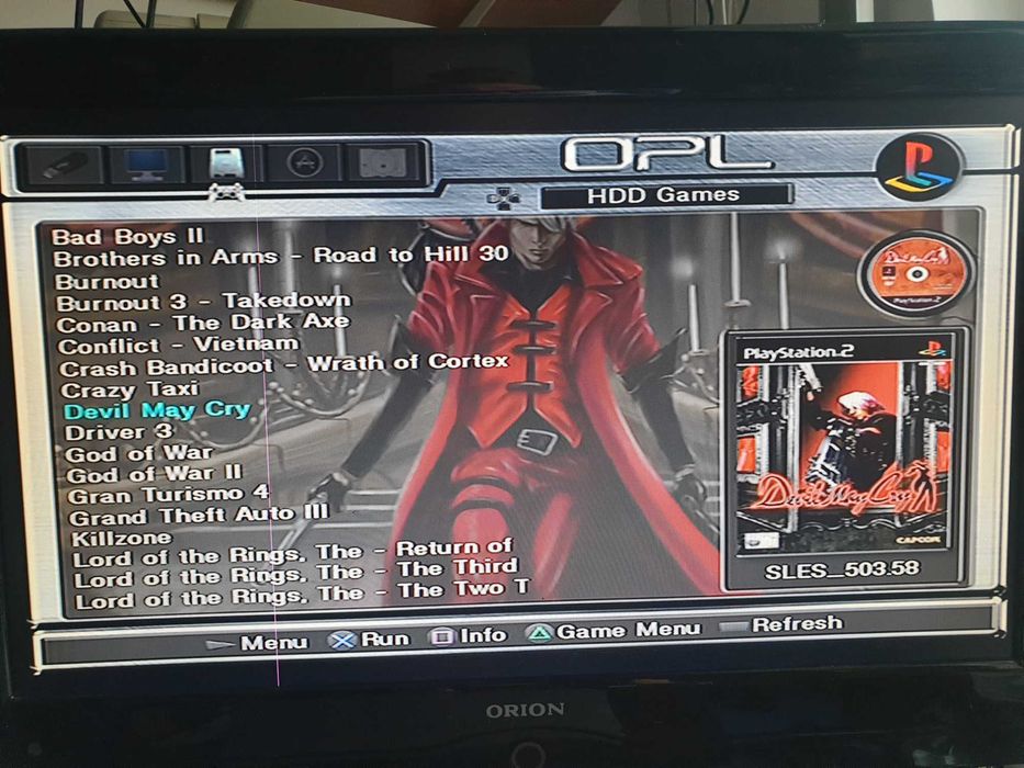 Memory card modat FMCB