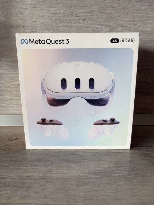 Meta Quest 3 512GB – КАТО НОВИ (отваряни за проба) + 2г. Гаранция