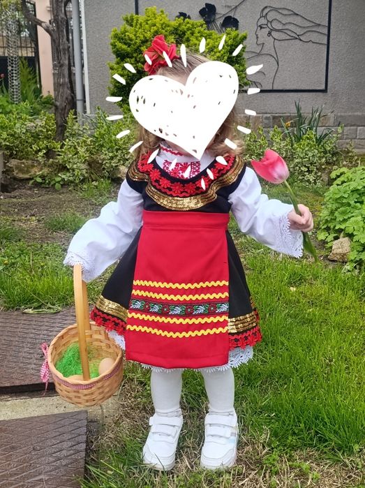 Детска народна носия - момиче