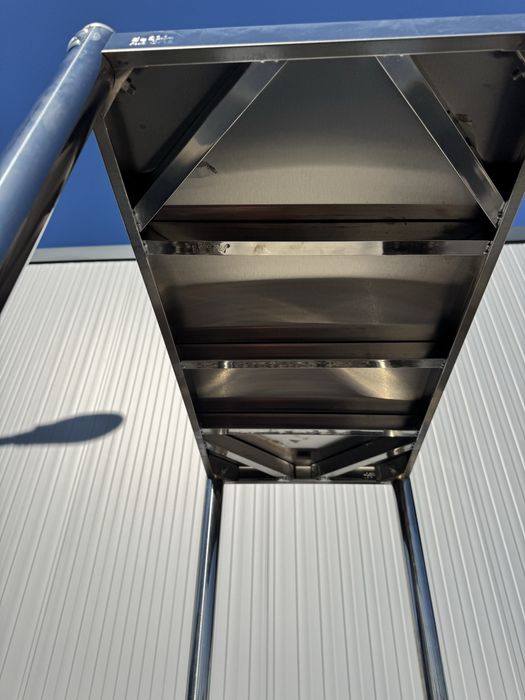 Стелажи рафтове стомана неръждавейка