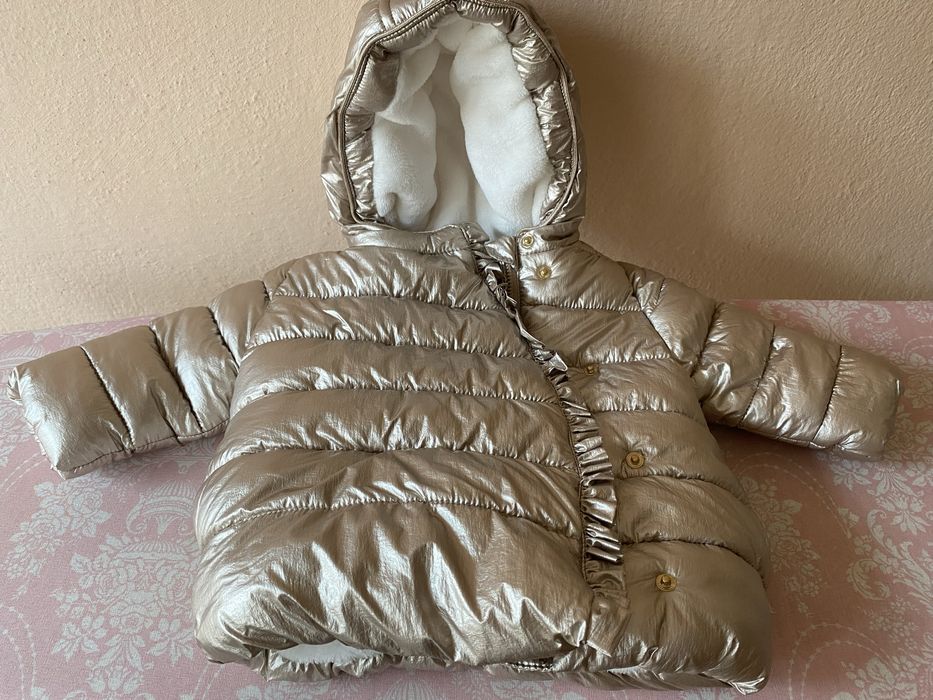 Детска грейка с каракул