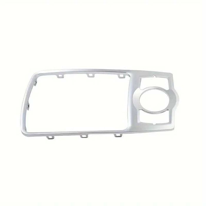 Нова рамка конзола скоростен лост MMI 2005-2012 Audi A6 C6 сребърна