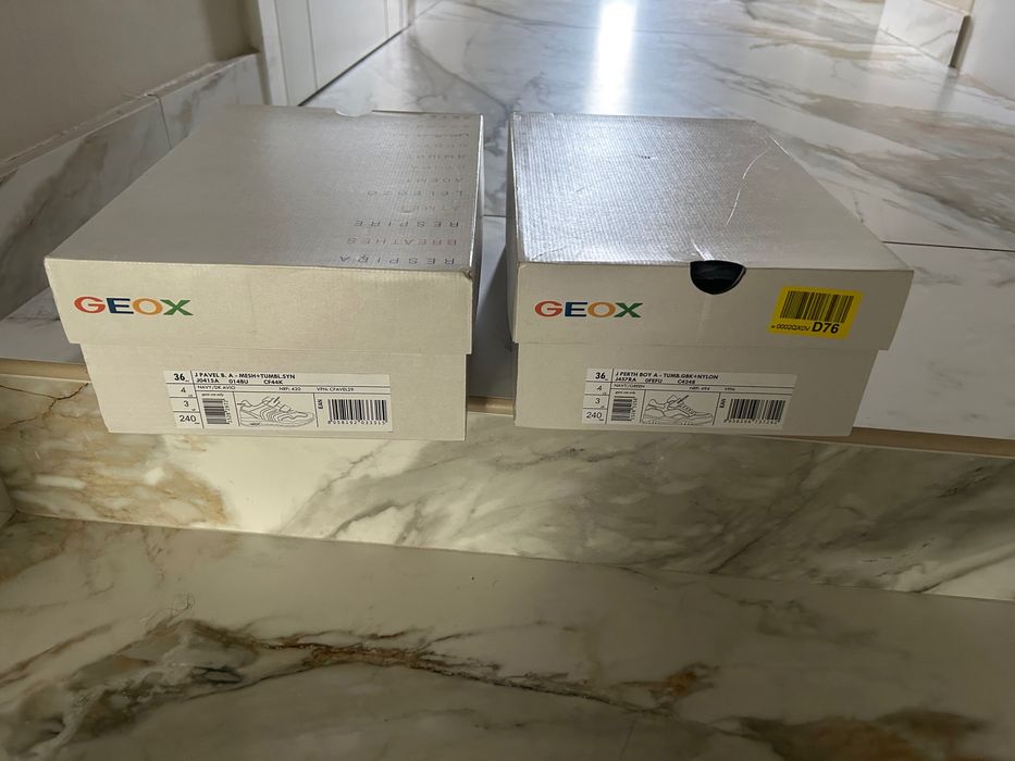 Нови детски обувки GEOX с кутия