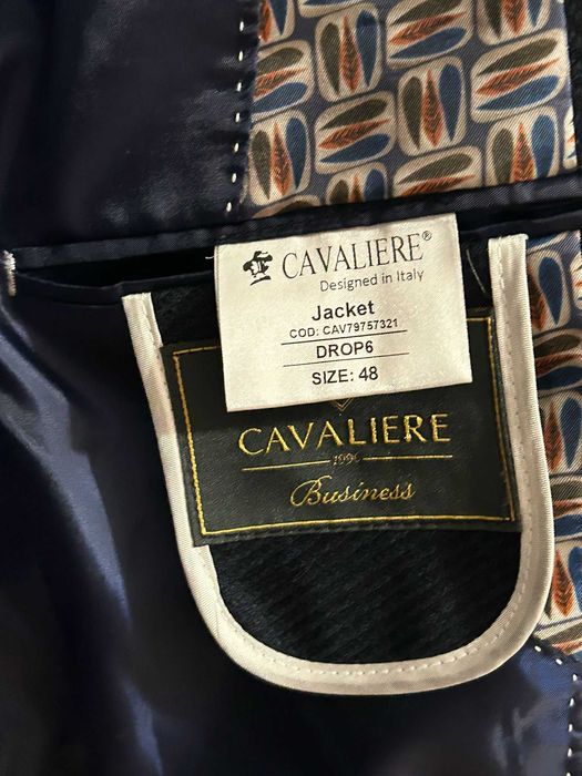 Sacou Barbati Cavalier Bleumarin