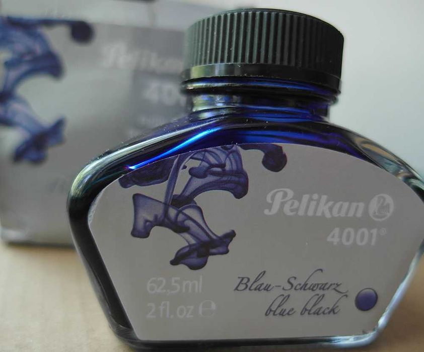 Pelikan Blue Black. Чернила для перьевых ручек. Новые.