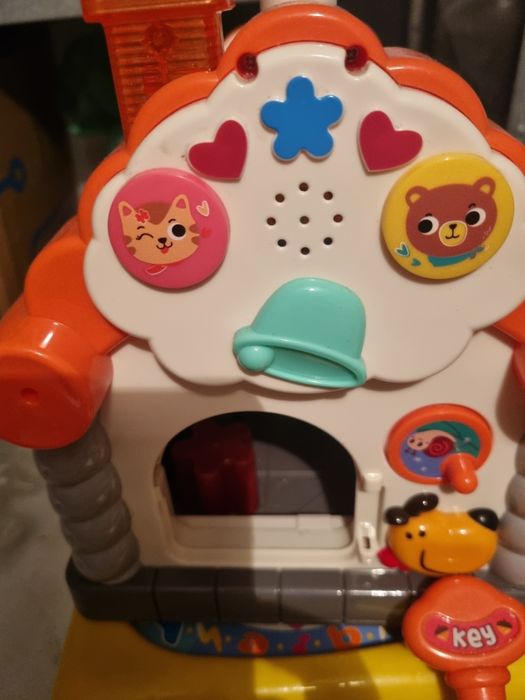 Jucarie educativa casuta Activitati forme lumini sunete