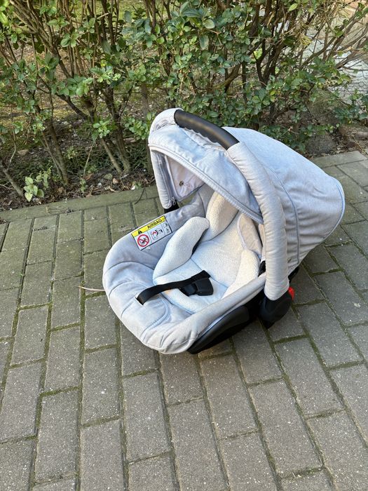 Carucior 3 in 1 Adamex Neonex Rosu/Gri