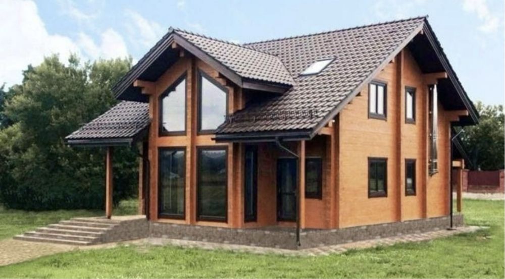 Vand cabane din lamn Aframe la cheie