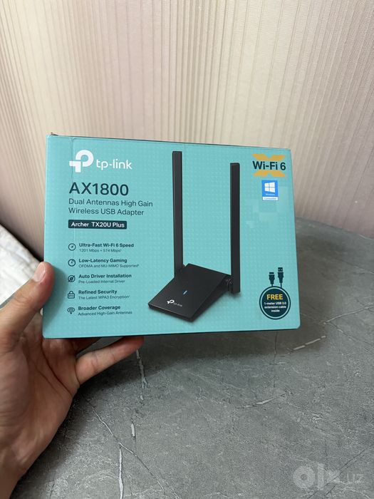 Wifi adapter Archer TX20U plus (wifi 6)  новый