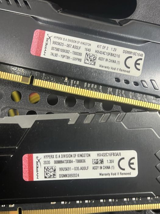 Продам оперативную память Hyper X 32гб