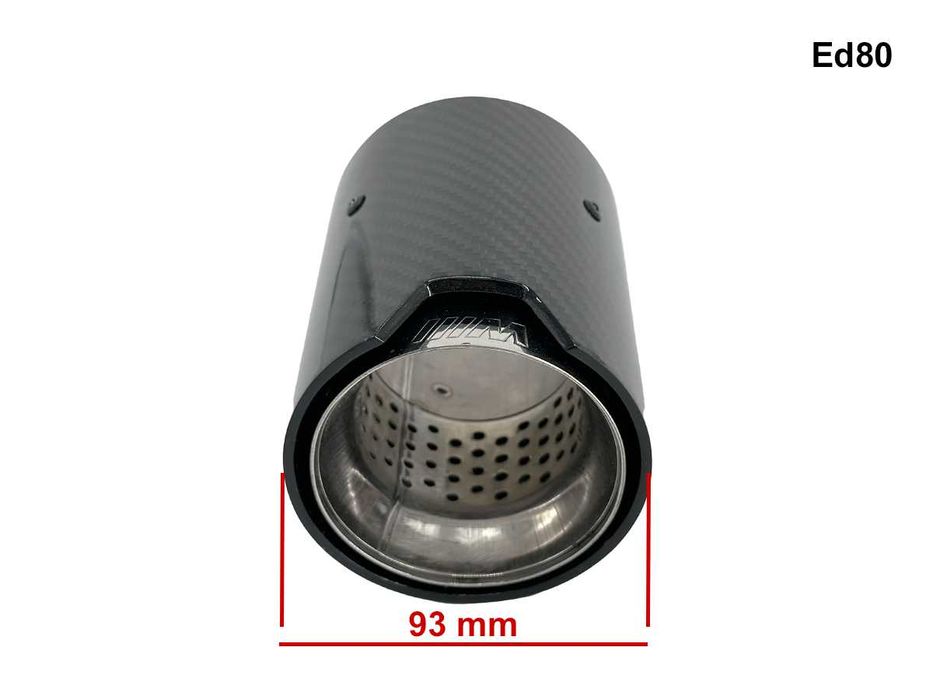 Tips de evacuare BMW M Carbon 66/93mm Tipsuri tobe de eșapament