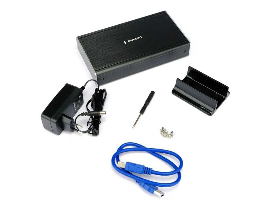 "Gembird" кейсы для больших накопителей 3.5" - металл -со стойкой(new)