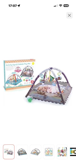 Игровой коврик детский развивающий
