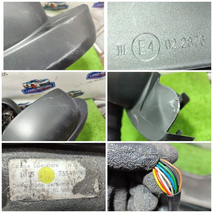 OGLINDA STANGA 8 PINI FIAT DUCATO 3 2006-2024 / PEUGEOT BOXER 2 2006-2024 / CITROEN JUMPER 2 2006-2024 / RAM PROMASTER 2013-2024 / OPEL MOVANO C 2021-