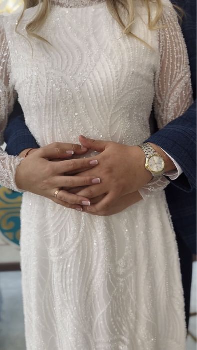 Белое платье невесты