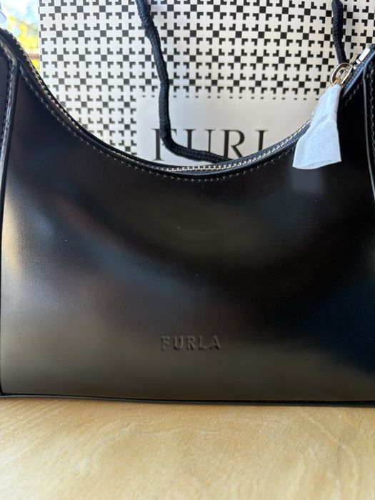 НОВА Чанта Furla, Diamante- Черна