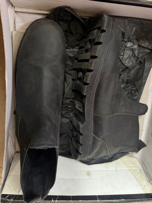 Мъжки боти Sisley от естествена кожа с грайфер,номер 40