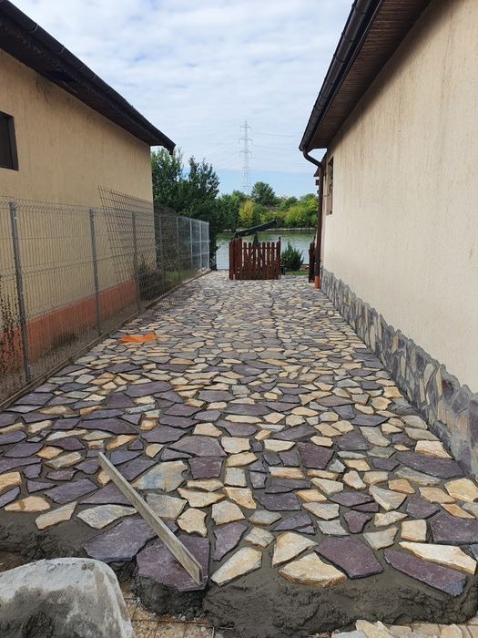 Piatra naturala de munte, pavaj piatra naturala, piatra de munte