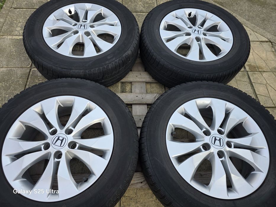 Лети джанти 17ки 5х114.3 Honda + зимни гуми 225/65/17 Toyo