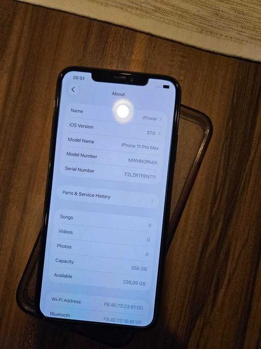 Iphone 11 PRO MAX - 256 GB - 850 lei PRET FIX
