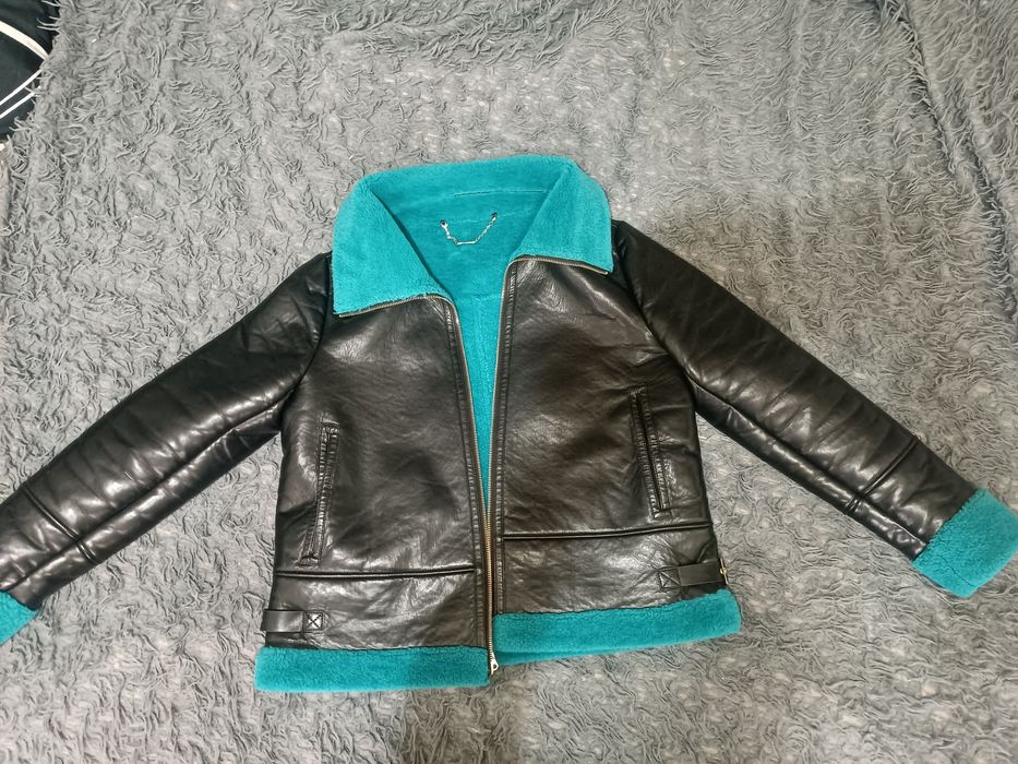 Продам женскую коженую дублёнку