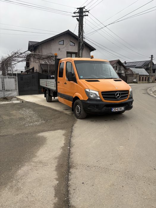 Mercedes sprinter 313 doka dubla cabina 7 locuri