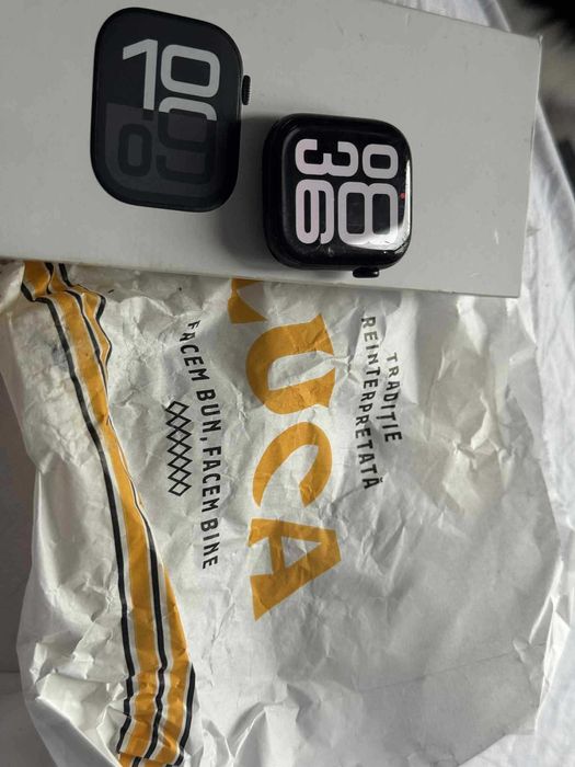 Apple Watch 10 LTE Cellular 46mm - 100% viata bateriei