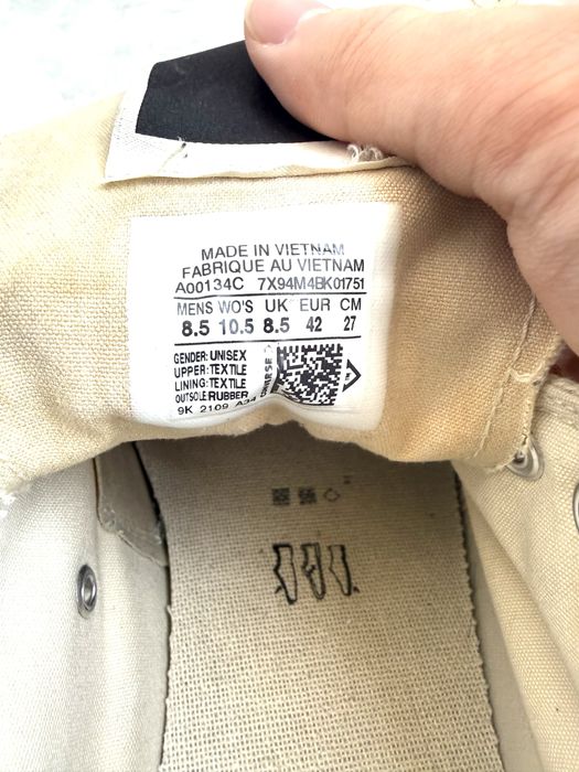 Оригинальные Rick Owens Converse 42