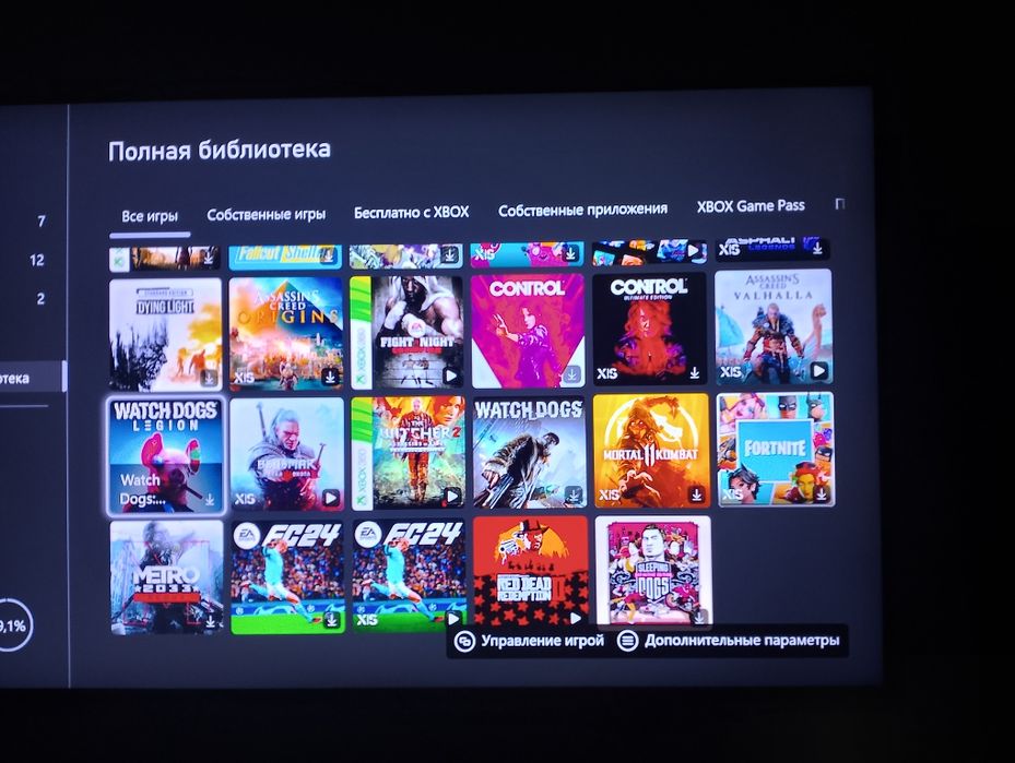 Xbox series s + игры