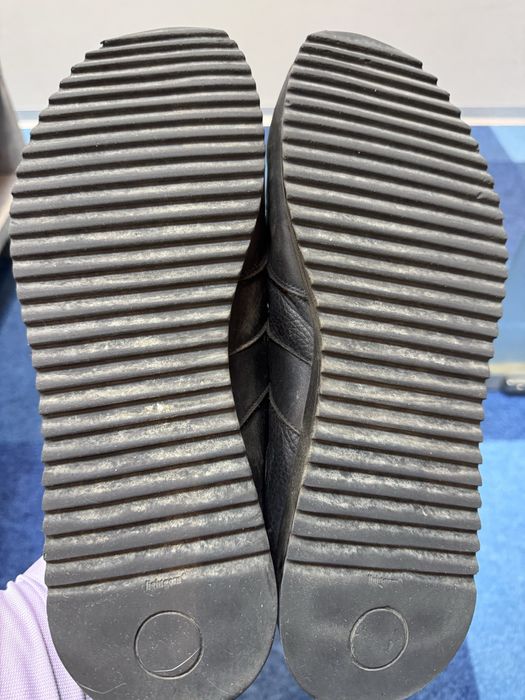 Кожанные ботинки 46 размер