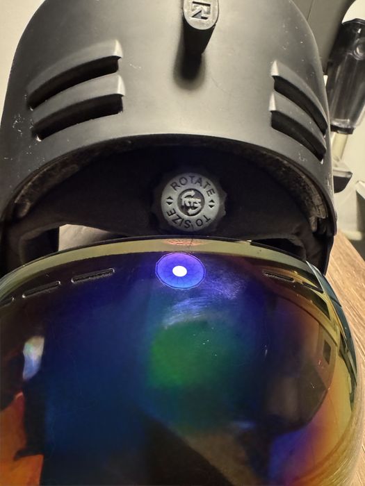 Набор для сноуборда / лыж - шлем и очки